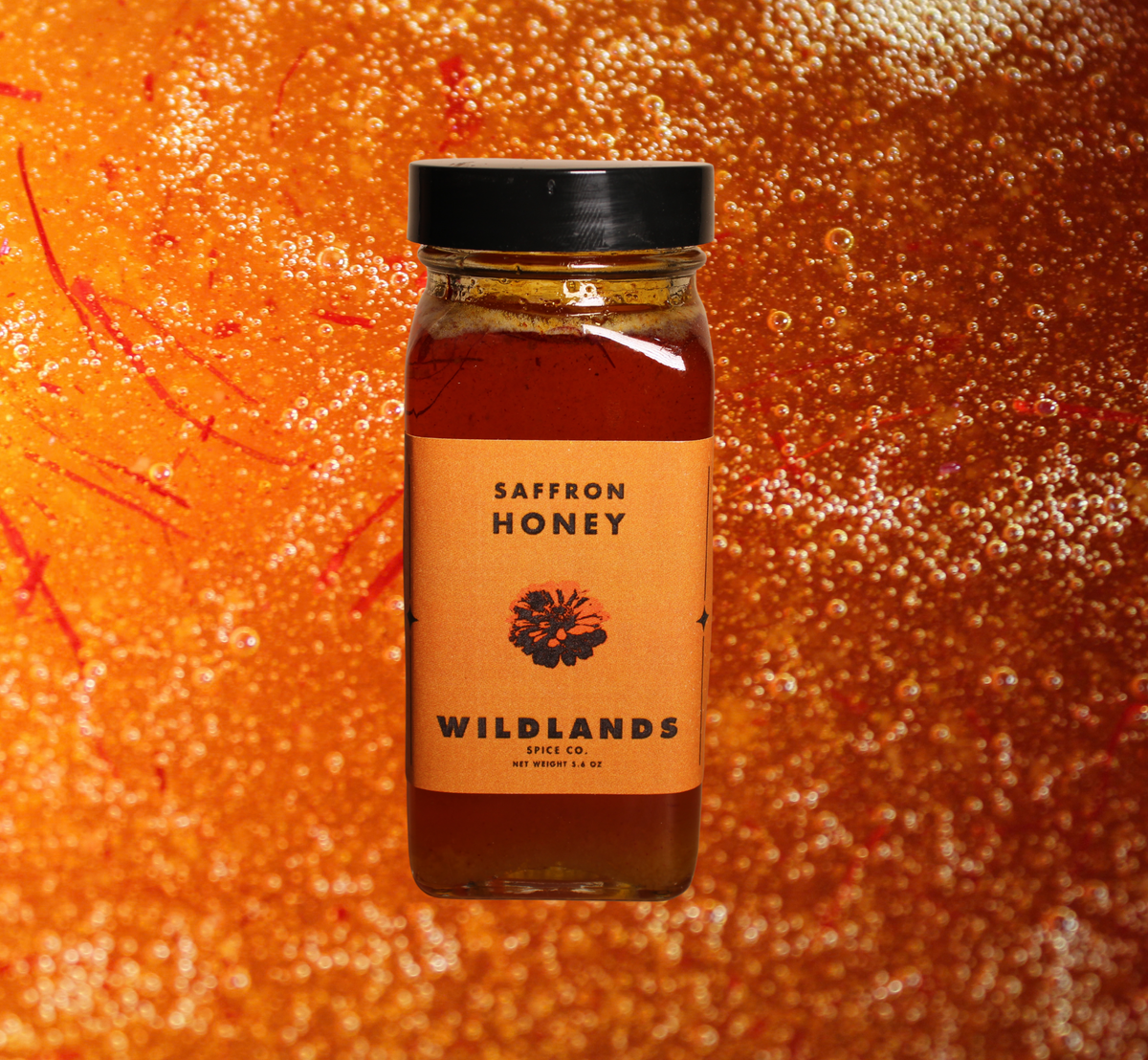 Wildlands Spice Co. Saffron Infused Honey
